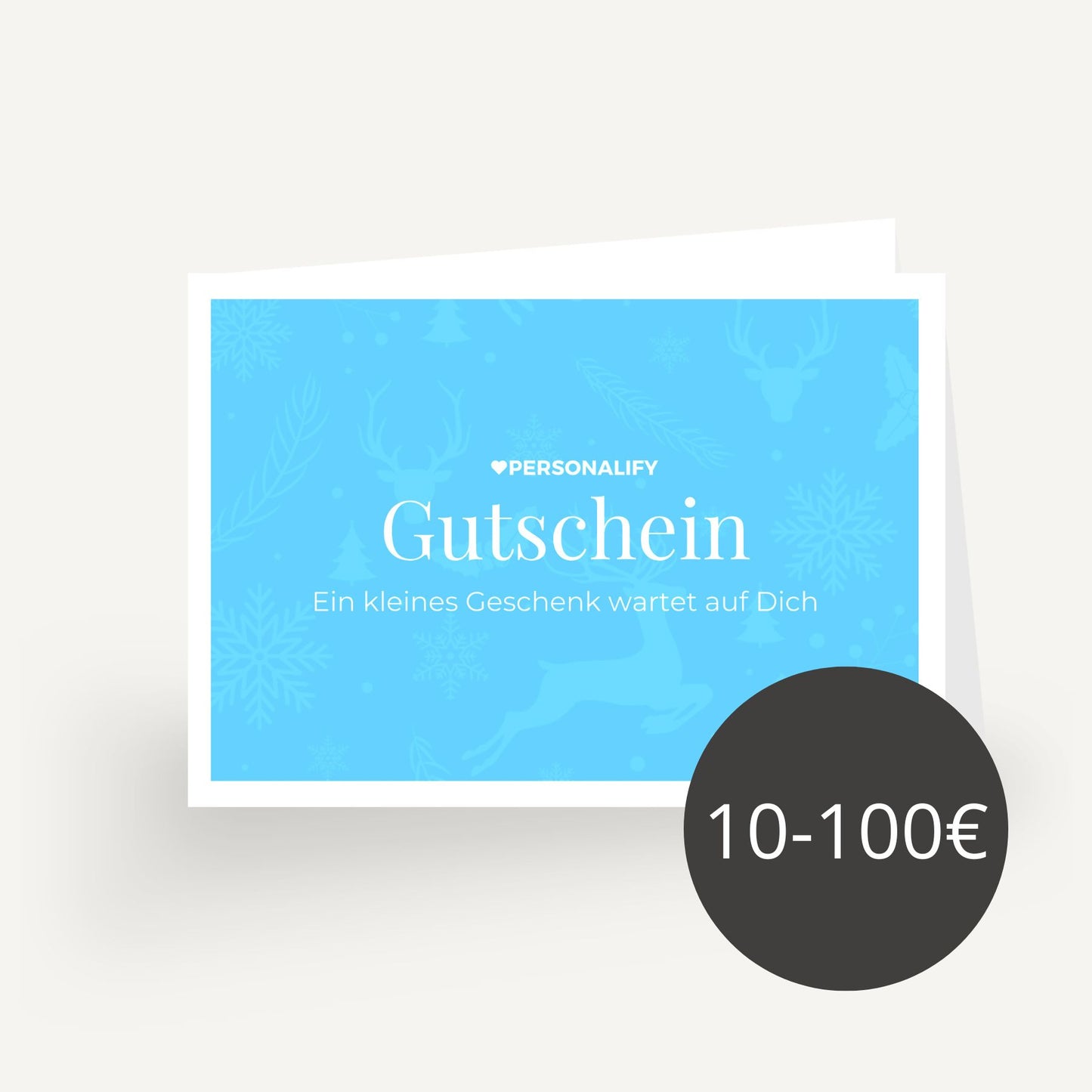 Geschenkgutschein von Personalify.de (Digital oder zum Ausdrucken)